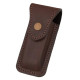 Чехол кожаный Grand Way XL (коричневый) -А на кнопке-2 (298GW)