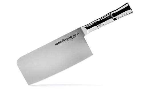 Нож-топорик кухонный Samura Bamboo для мяса, 180 мм, SBA-0040