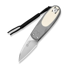 Нож складной карманный Civivi Purr, (4.65 см) Nitro-V / G10 серый/айвори