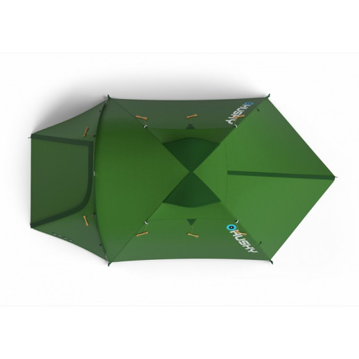 Палатка Husky Baron 4 (зеленый)