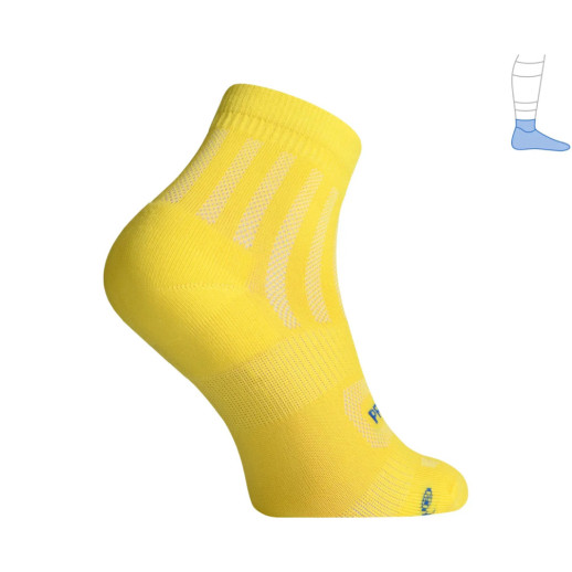Функциональные носки Protector ShortDry летние желтые L 44-47