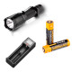 Комплект Fenix TK16 + аккумулятор 3400 + зарядное устройство ARE-D1
