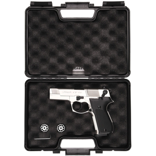 Пневматический пистолет Umarex Walther CP88 nickel кал.4,5мм (416.00.03)