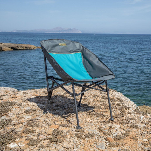 Складное кресло Uquip Comfy Blue/Grey (244011)