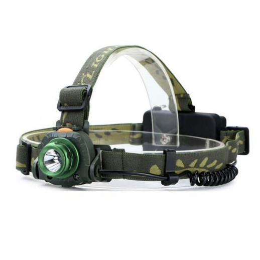 Фонарь налобный Police 6616-T6, Motion Sensor, ЗУ 220/12V, 1x18650, zoom