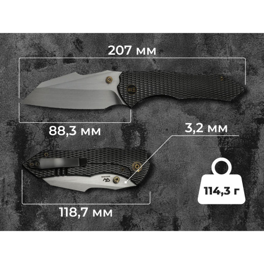 Нож Weknife High-Fin XL WE24010-6