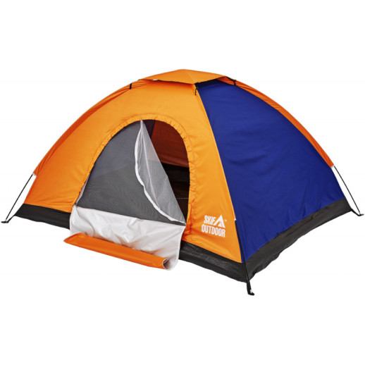 Палатка Skif Outdoor Adventure I, 200*150 cm, orange-blue