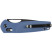 Нож CJRB Acacia Black Blade, blue