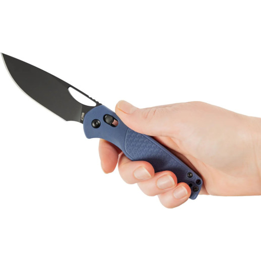 Нож CJRB Acacia Black Blade, blue