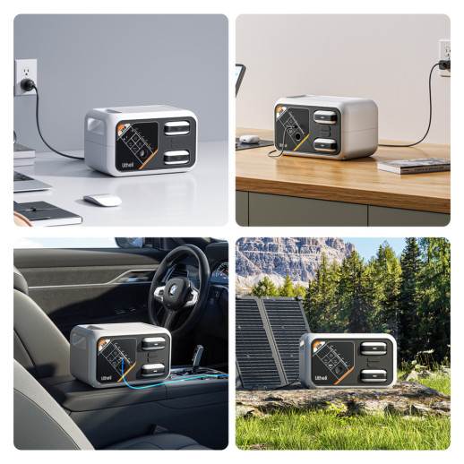 Портативная зарядная станция Litheli FLINT В288, 300Вт, 287 Вт·ч + 2 Power Bank