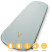 Коврик самонадувающийся Grand Canyon Hattan 3.8 L Pro Misty Blue (30621593)