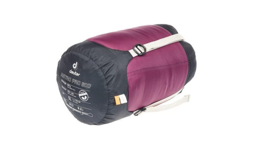 Спальный мешок Deuter Exosphere -6° L цвет 5560 cranberry-fire левый