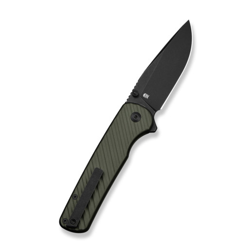 Нож складной туристический Civivi Iron Tide (8.2 см) 14C28N / Aluminum зеленый
