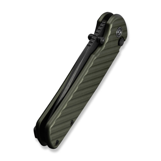 Нож складной туристический Civivi Iron Tide (8.2 см) 14C28N / Aluminum зеленый