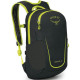 Рюкзак Osprey Daylite Jr black/lemongrass - O/S - черный/желтый