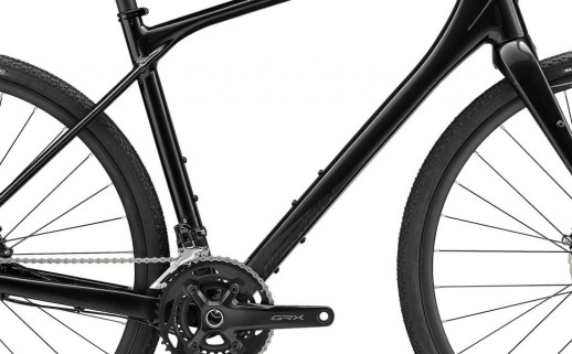 Велосипед Merida 2021 silex 400 xl glossy black(matt black)
