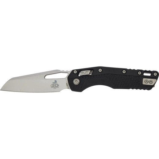 Нож Microtech MSI Tri-Grip 30th Anniversary Polymer Black Stonewash Standard black