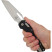 Нож Microtech MSI Tri-Grip 30th Anniversary Polymer Black Stonewash Standard black