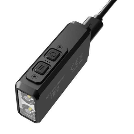 Фонарь Nitecore TIP2 (CREE XP-G3 S3 LED, 720 люмен, 4 режима, USB) (поврежденная упаковка/ремонт кнопки)