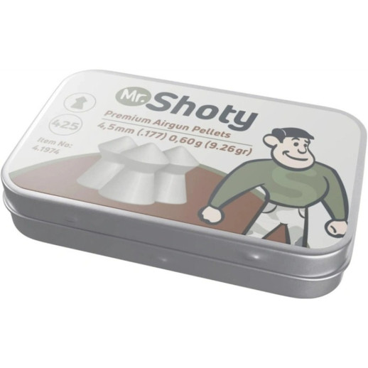 Шарики Umarex Mr. Shoty Premium 0,60 гр. кал.4.5(.177) 425шт.