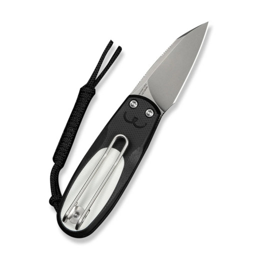 Нож складной карманный Civivi Purr, (4.65 см) Nitro-V / G10 черный/белый