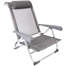 Кресло раскладное Bo-Camp Saint-Tropez Grey (1204796)