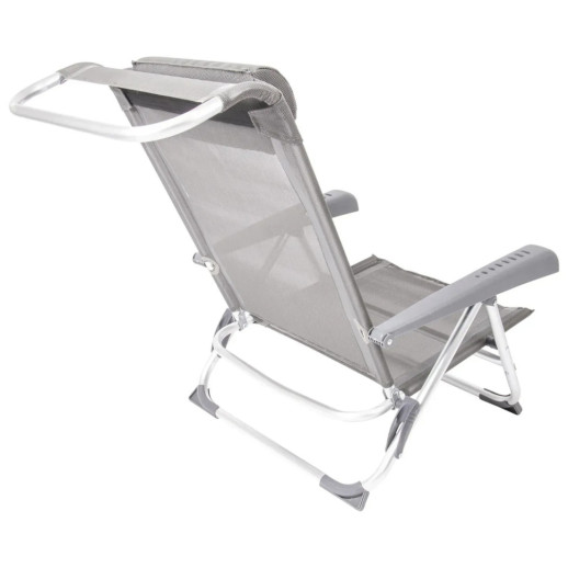 Кресло раскладное Bo-Camp Saint-Tropez Grey (1204796)