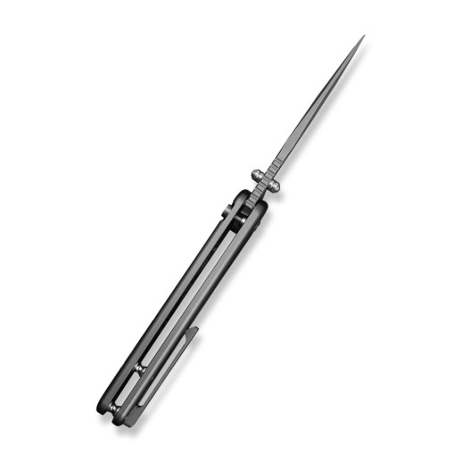 Нож складной туристический Civivi Iron Tide (8.2 см) 14C28N / Aluminum серый