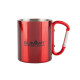 Кружка с ручкой-карабином Summit Carabiner Handled Mug красная 300 мл
