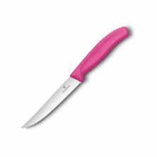 Нож кухонный Victorinox SwissClassic для пиццы 12 см розовый
