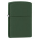Зажигалка Zippo REGULAR GREEN MATTE
