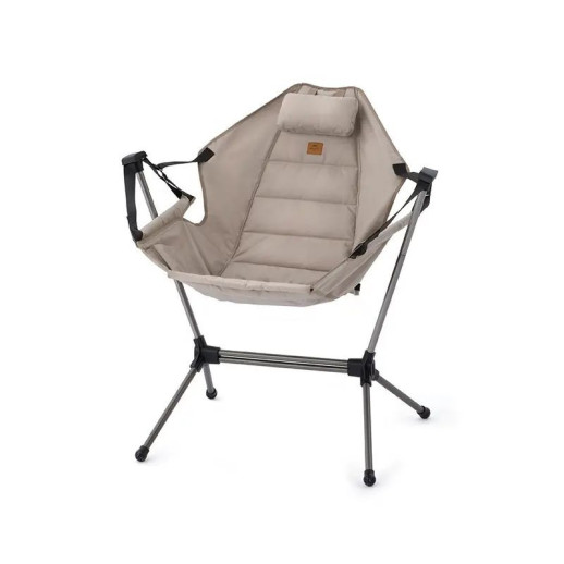 Кресло-качалка складное Naturehike NH21JJ004, бежевое