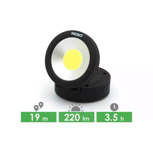 Фонарь Nebo Angle Light 220 люмен (NB NEB-7007-G)