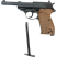 Пневматический пистолет Umarex Walther P38 Blowback кал.4,5мм (5.8089)
