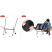 Стул складной Naturehike Stellaluna L04 CNK2450JJ015, размер M, алюминий, черный (6927595753903)