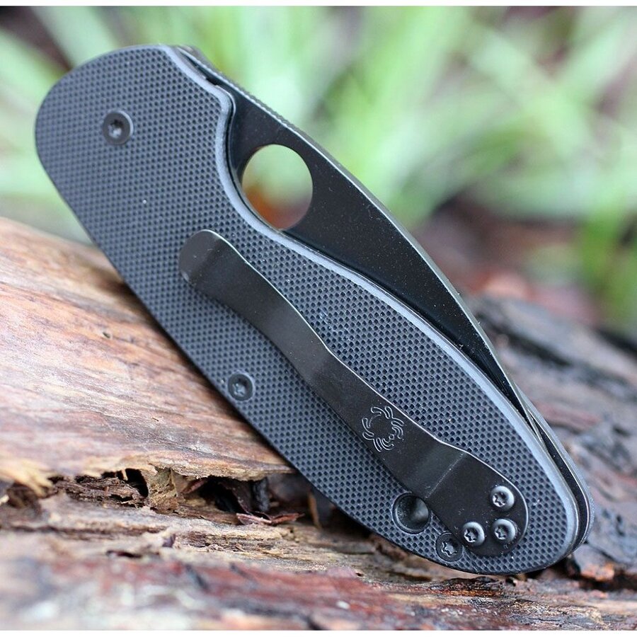 Нож Spyderco Efficent Black Blade (C216GPBBK) 71016