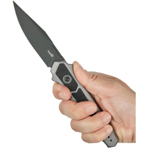 Нож Kershaw Launch 17, gray aluminum/black