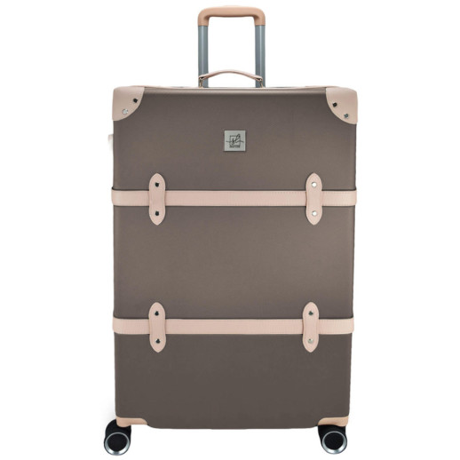 Чемодан Semi Line 28" (L) Brown/Pink Cream (T5673-4)