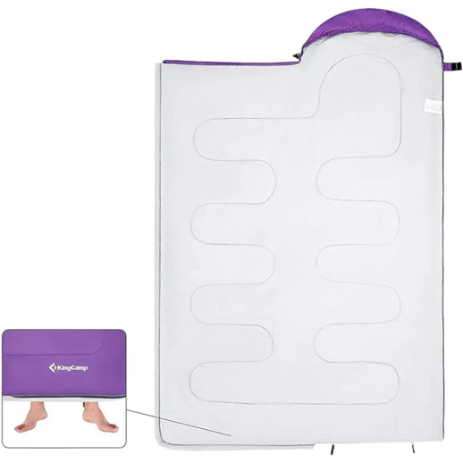 Спальный мешок KingCamp Oasis 250 purple