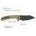 Нож Skif Jock BSW, aluminium, olive green