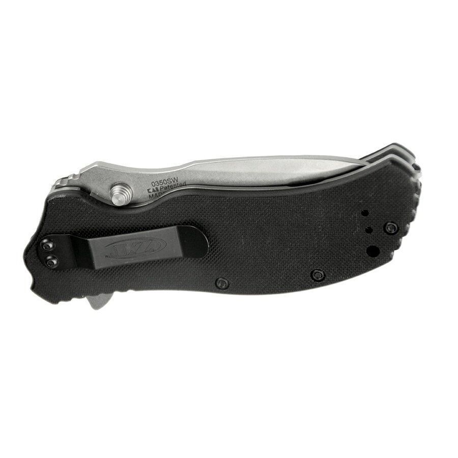 Нож Zero Tolerance folder g-10 black/stonewash, 0350SW