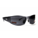 Очки Global Vision BAD-ASS 1 GunMetal (gray) черные в металлической оправе