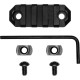 Планка GrovTec для MLOK на 5 слотов. Weaver/Picatinny