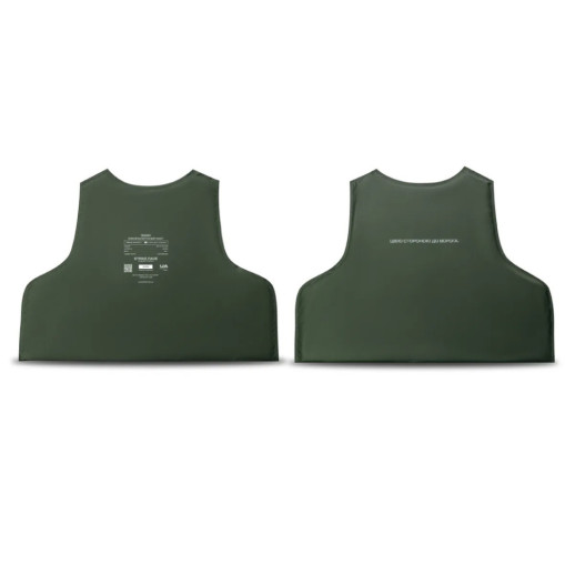 Комплект баллистических пакетов для бронежилета. Ukrarmor Перед и спина. L/XL 1