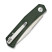 Нож складной карманный Sencut Braxx, (7.93 см) D2 / Canvas Micarta зеленый