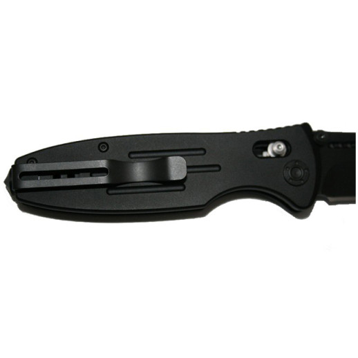Нож складной Ganzo G702 черный клинок (микросколы на лезвии)