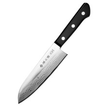 Нож кухонный Tojiro DP Damascus by VG10 Santoku 170mm F-331