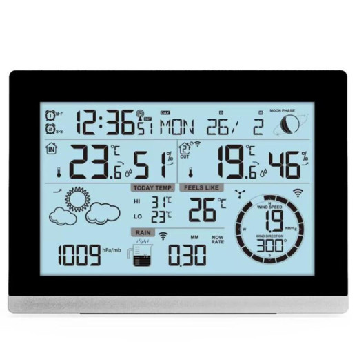 Метеостанция Technoline WS1750 Black (WS1750)