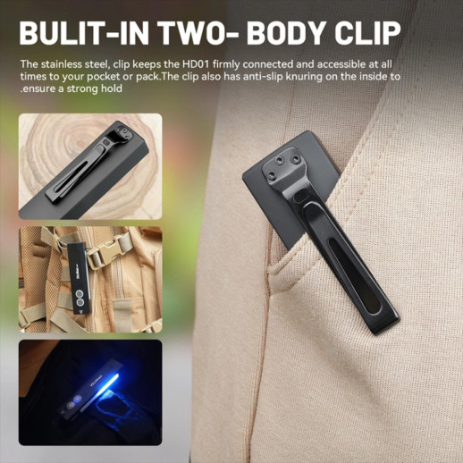 Фонарь Wurkkos HD01 1200lm Зеленый
