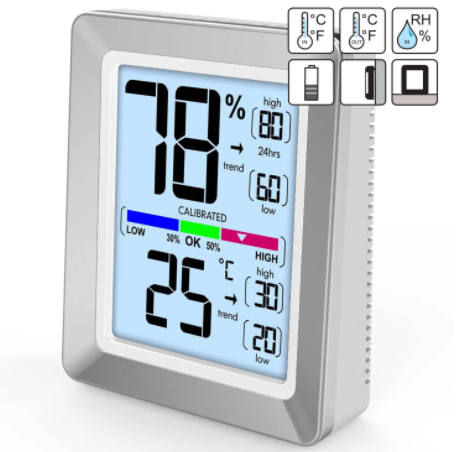 Термогигрометр Technoline WS9460 - серебристый/белый